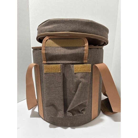 Meinl Sonic Energy crystal singing chalice bag in a brown, heavy-duty padded - Picture 4 of 8